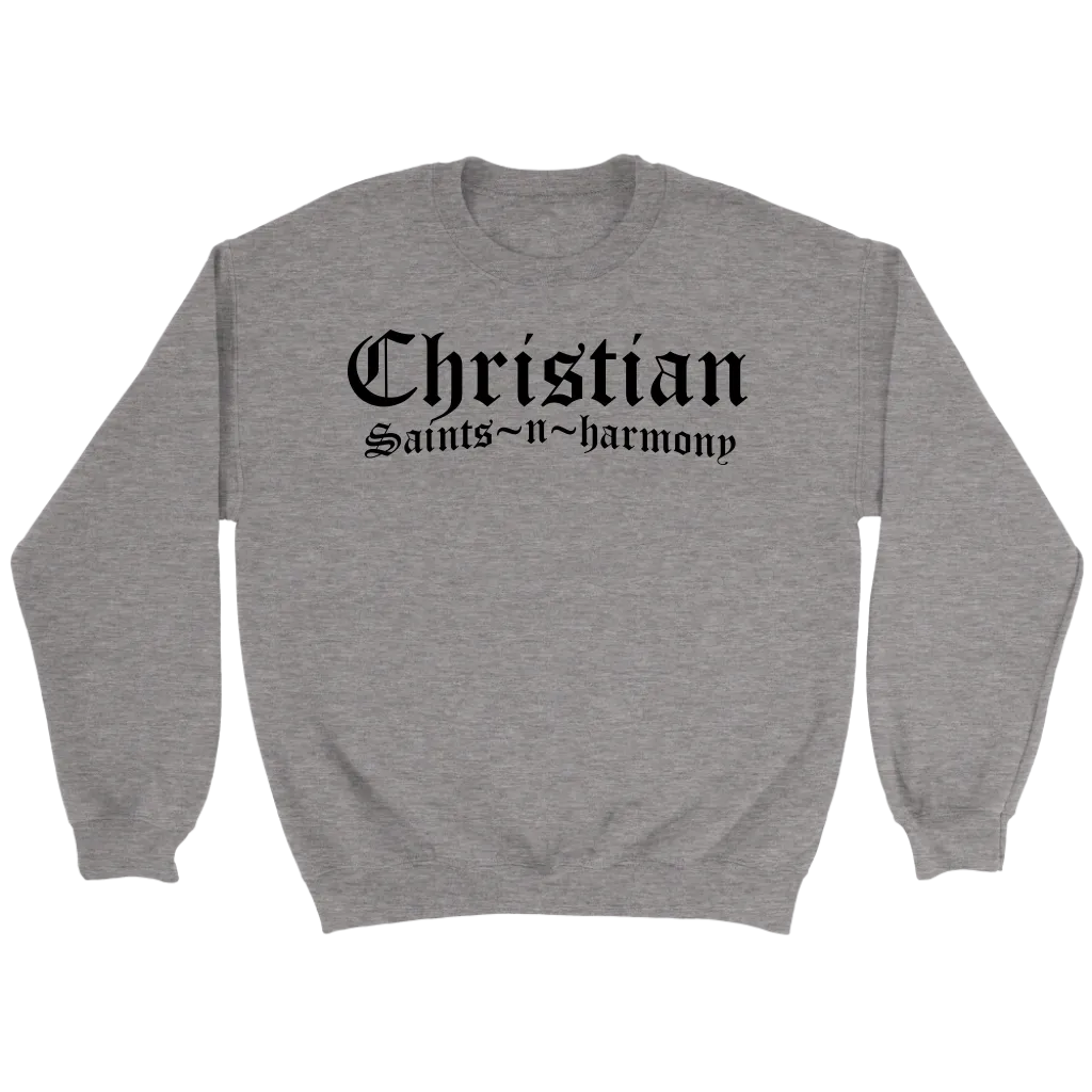Christian Saints in Harmony Crewneck Part 1