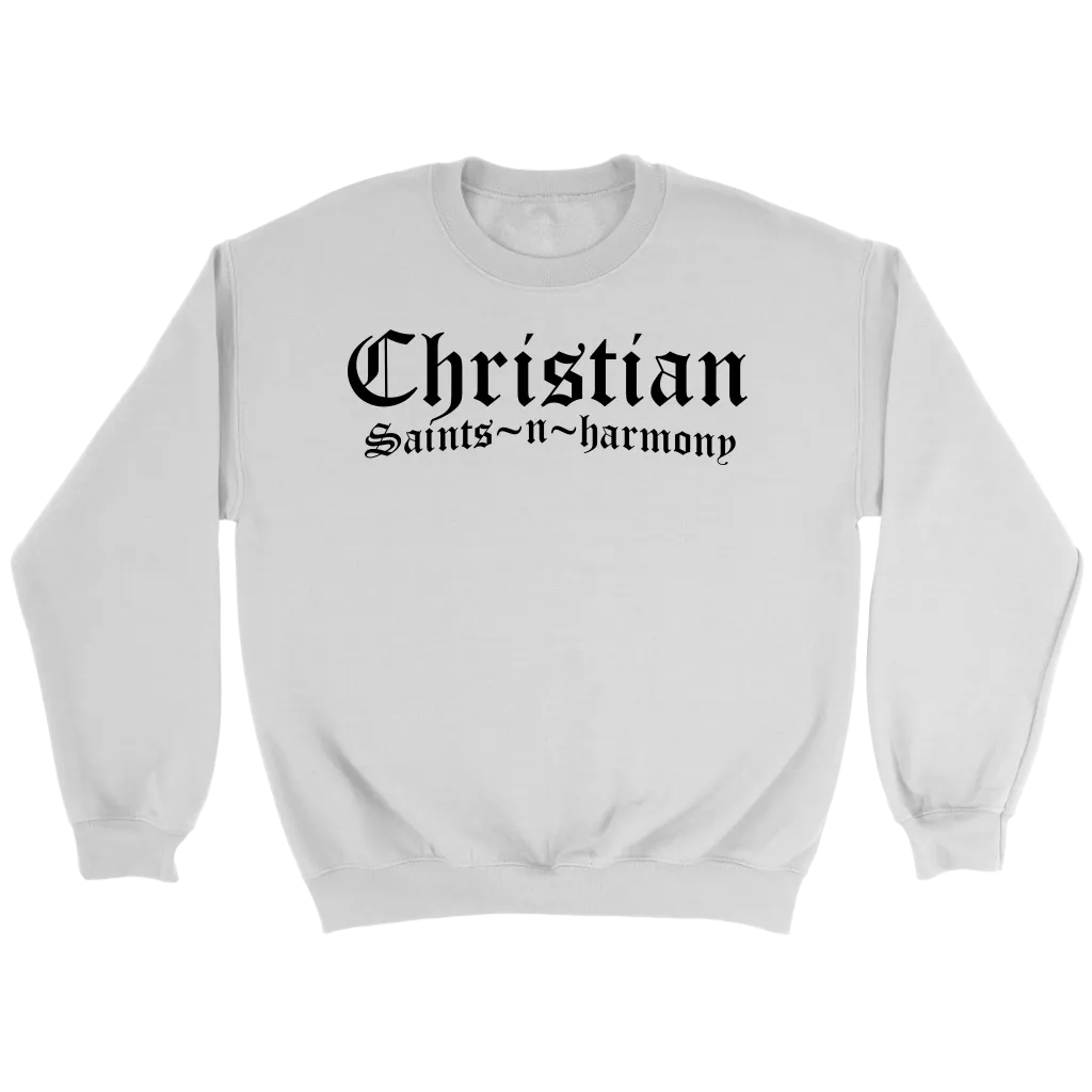 Christian Saints in Harmony Crewneck Part 1