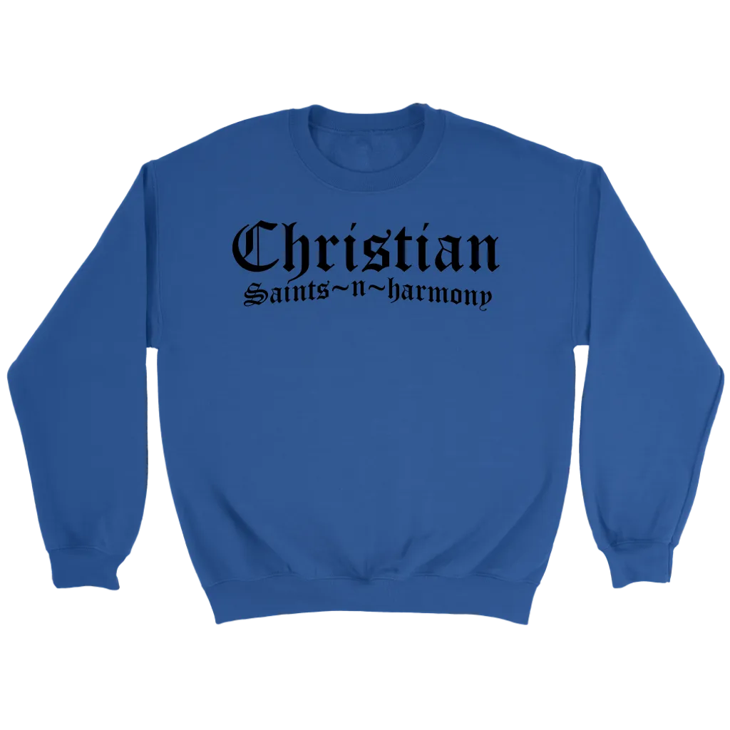 Christian Saints in Harmony Crewneck Part 1