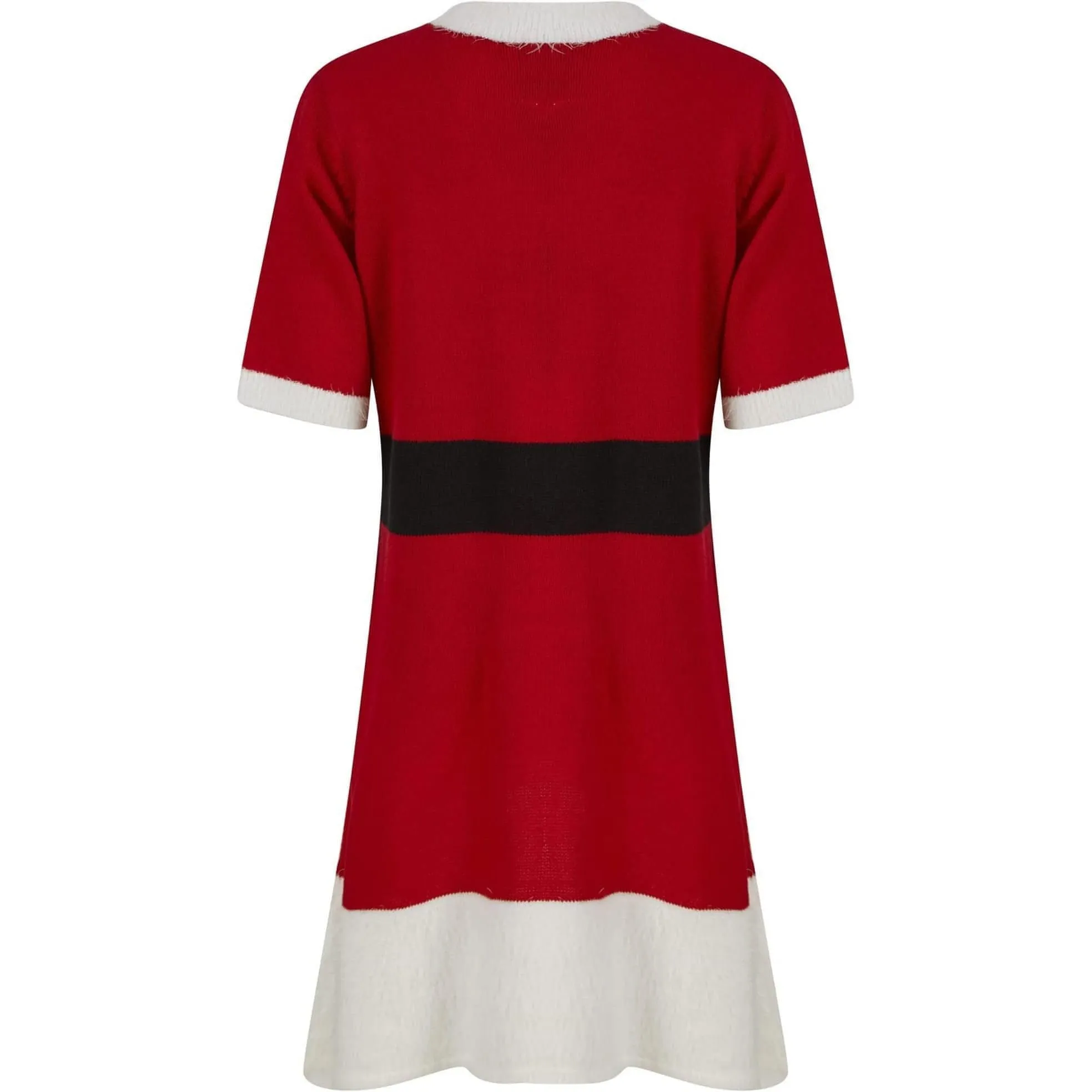 Christmas Mrs Claus Novelty Womens Christmas Dress - Red