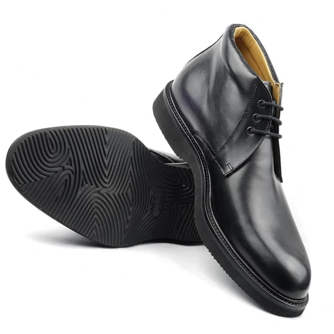 Chukka Boot's Cuir Noir