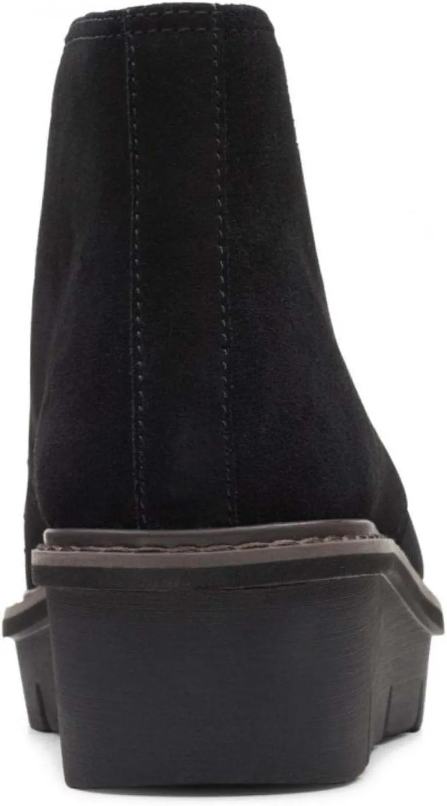 Clarks Women's Airabell Zip Ankle Boot 26163310 Black Suede 7M