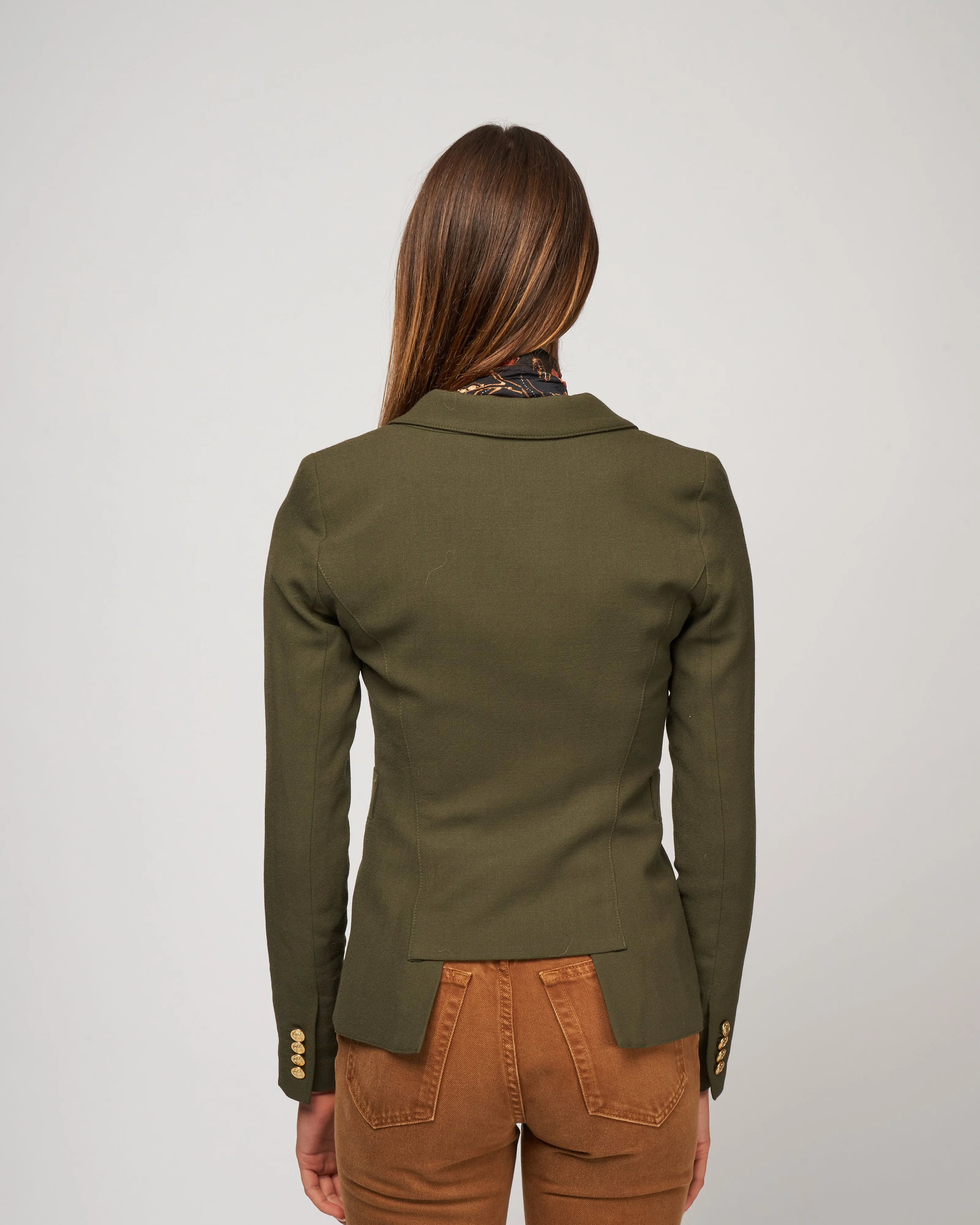 classic duchess blazer - army