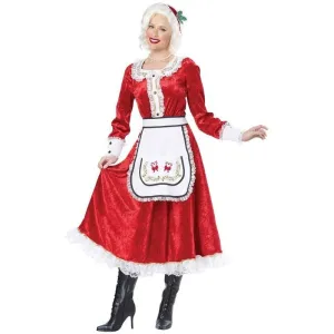 Classic Mrs Claus Women's Costume