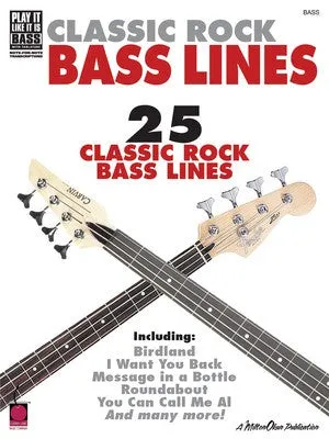CLASSIC ROCK BASS LINES BASS TAB