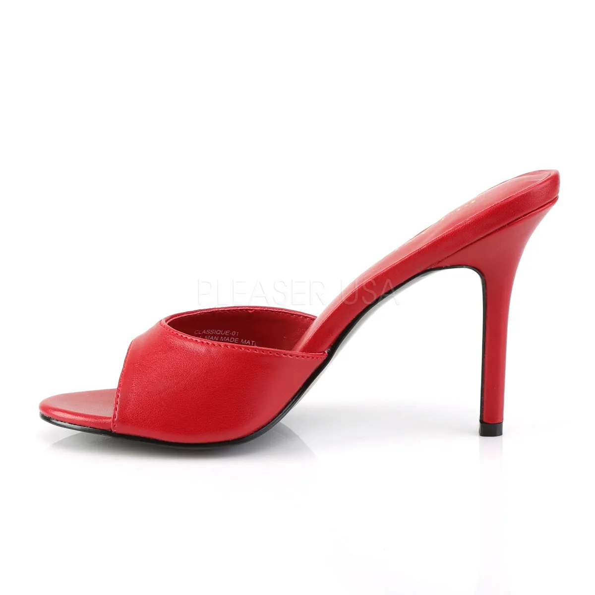 CLASSIQUE-01  Red Kid Pu