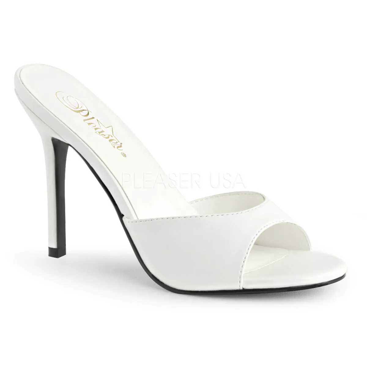 CLASSIQUE-01  White Kid Pu