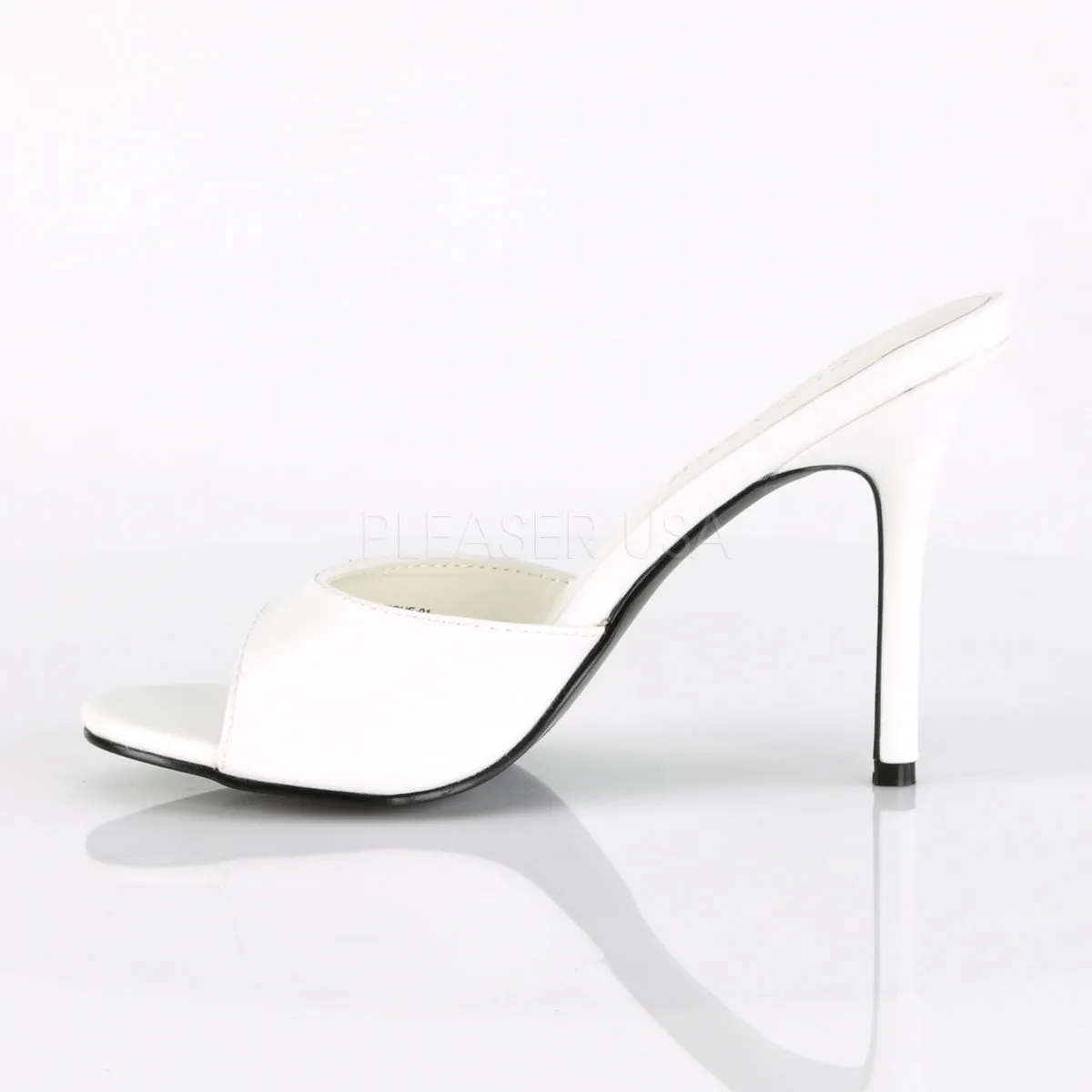 CLASSIQUE-01  White Kid Pu
