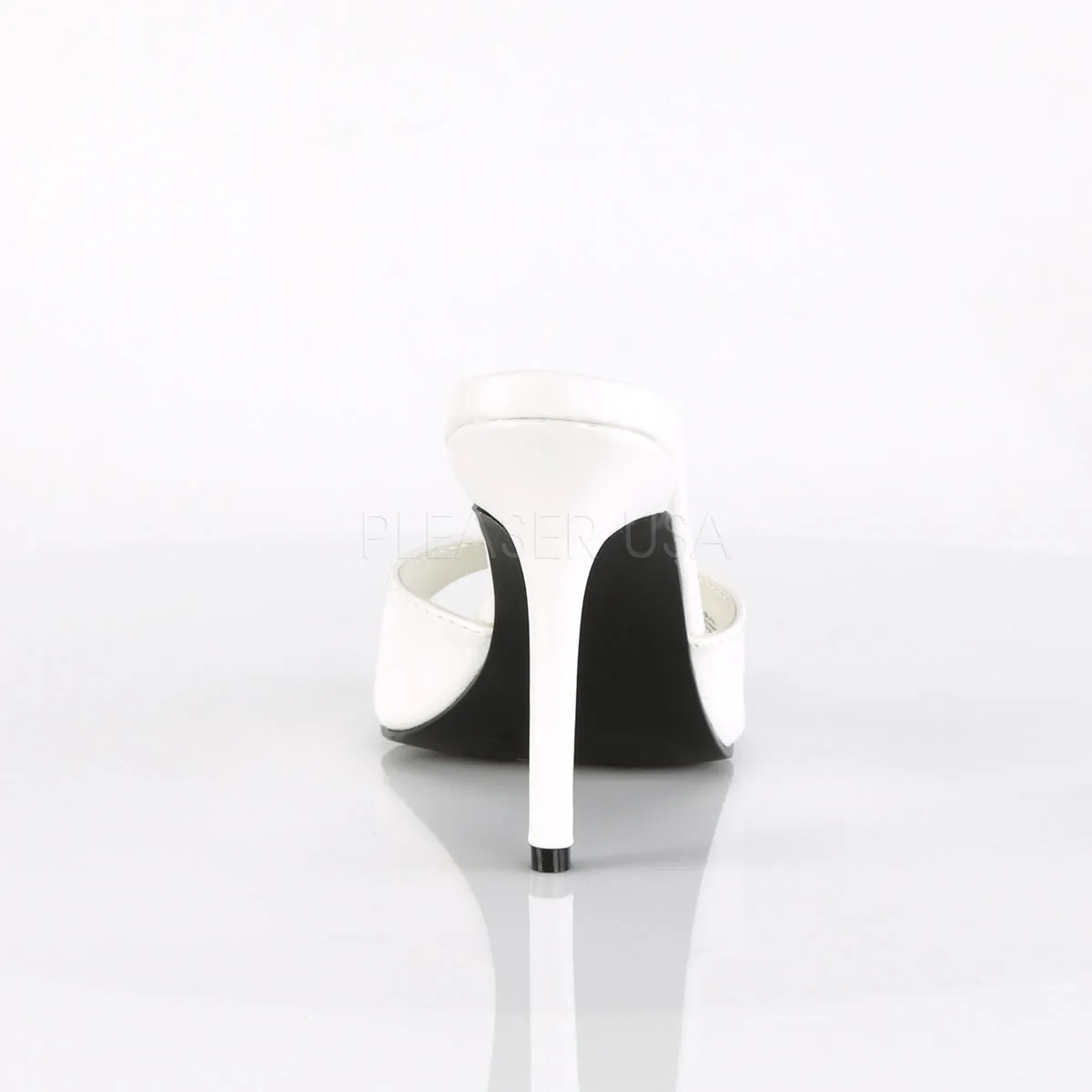 CLASSIQUE-01  White Kid Pu