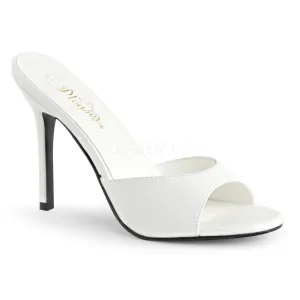 CLASSIQUE-01  White Kid Pu