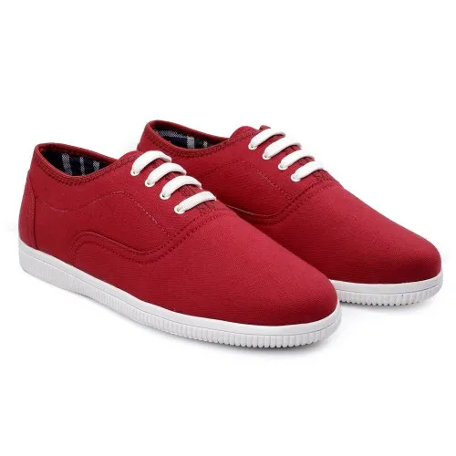 Classy Canvas Shoes In Mix Color For Men's-Unique and Classy