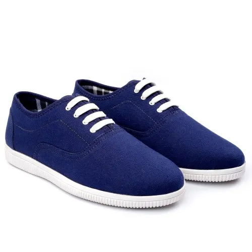 Classy Canvas Shoes In Mix Color For Men's-Unique and Classy