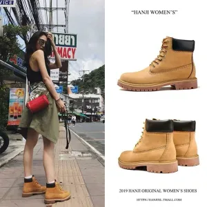 Couple style Martin boots fashion trend platform boots