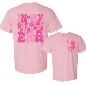 Custom Front Back In My Teenager Era Shirt/ Comfort Colors or Bella Canvas