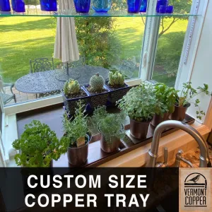 Custom Size Copper Tray