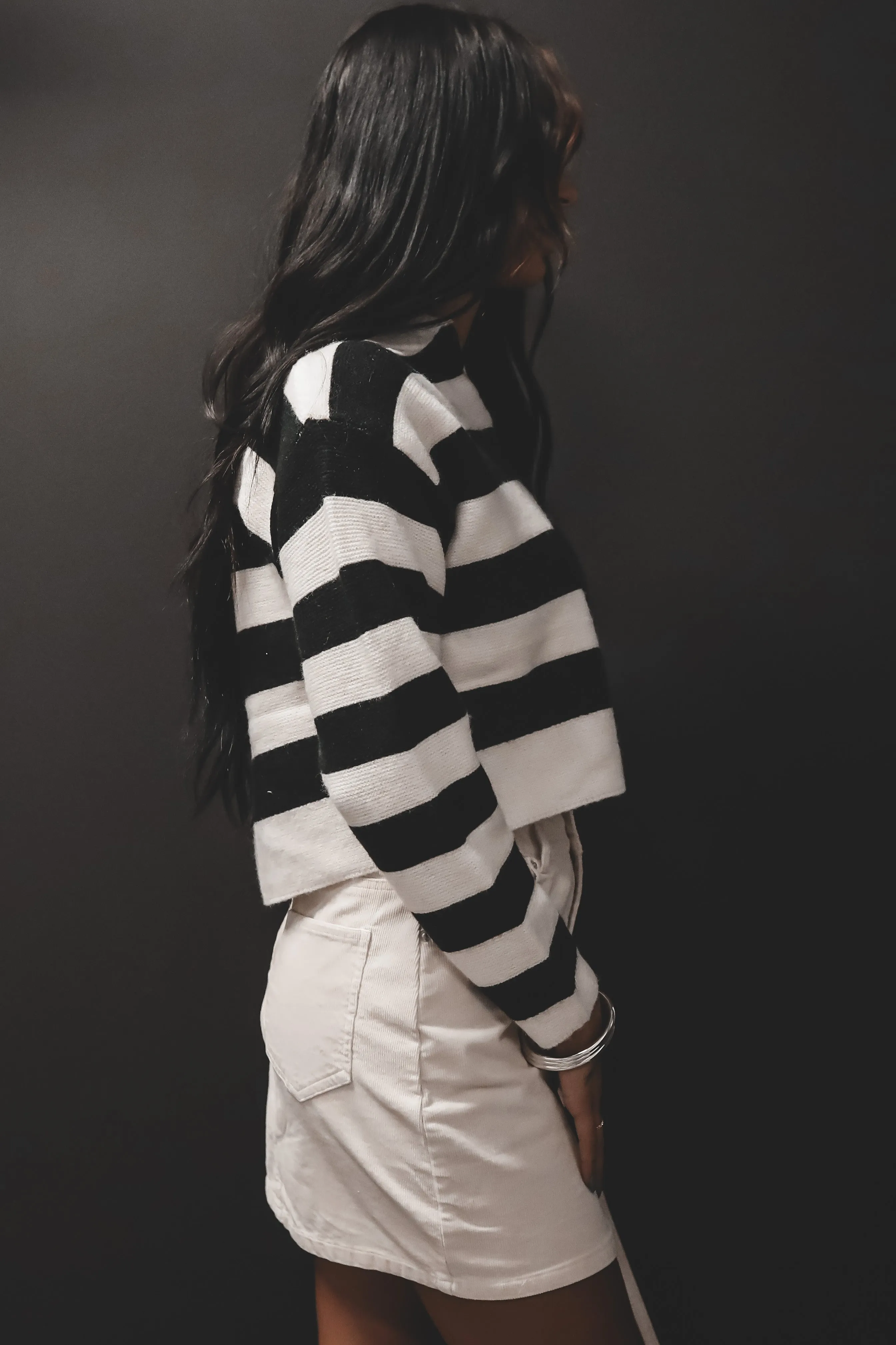 DEAL SADIE & SAGE Lorelei Striped Sweater