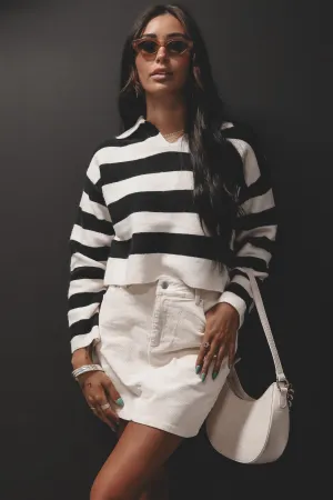 DEAL SADIE & SAGE Lorelei Striped Sweater