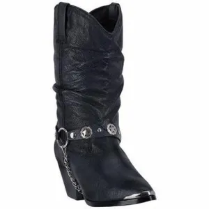 DI522-BLK Ladies Olivia Dingo Boots