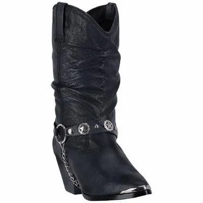 DI522-BLK Ladies Olivia Dingo Boots