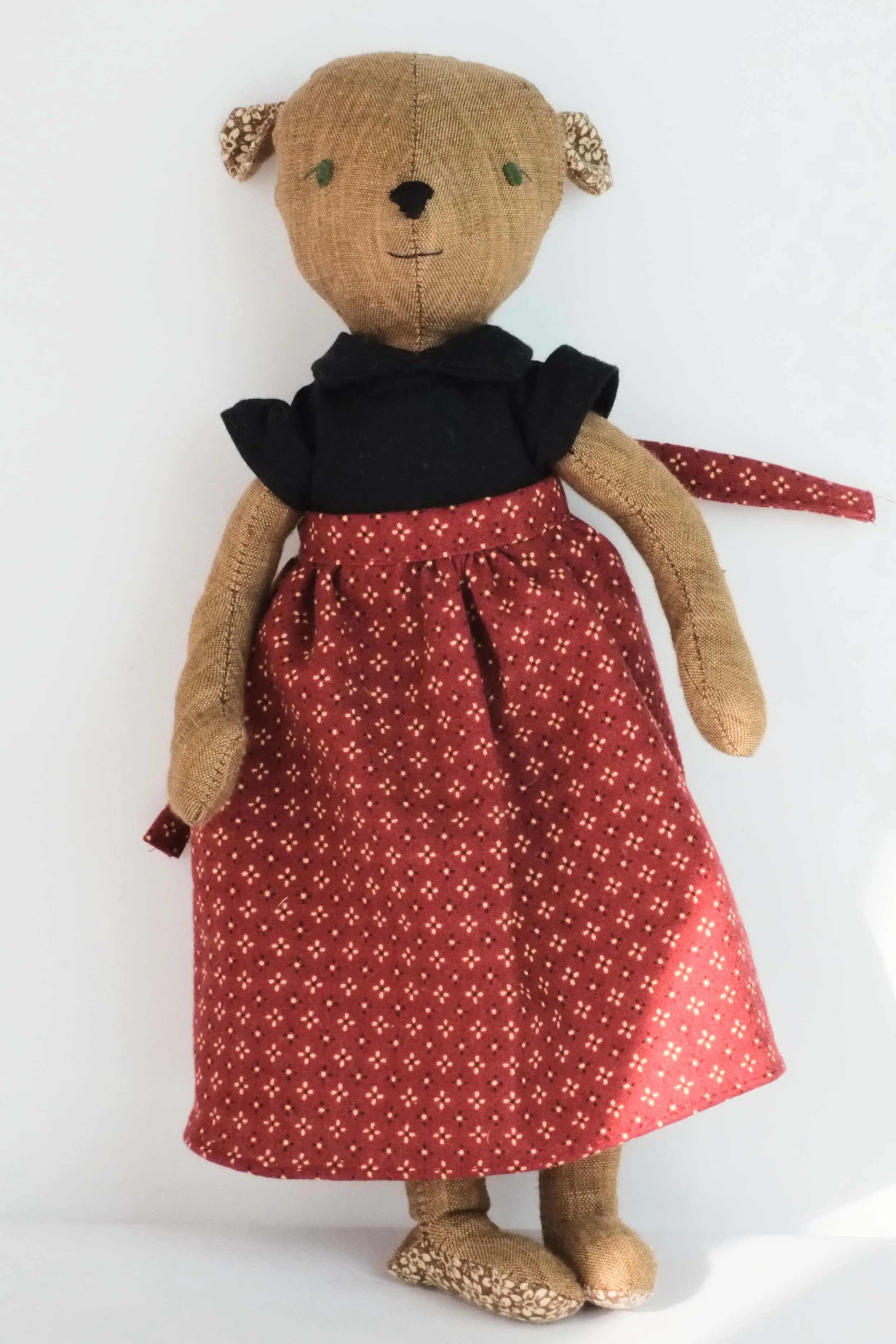 Doll Skirt | Red Diamonds