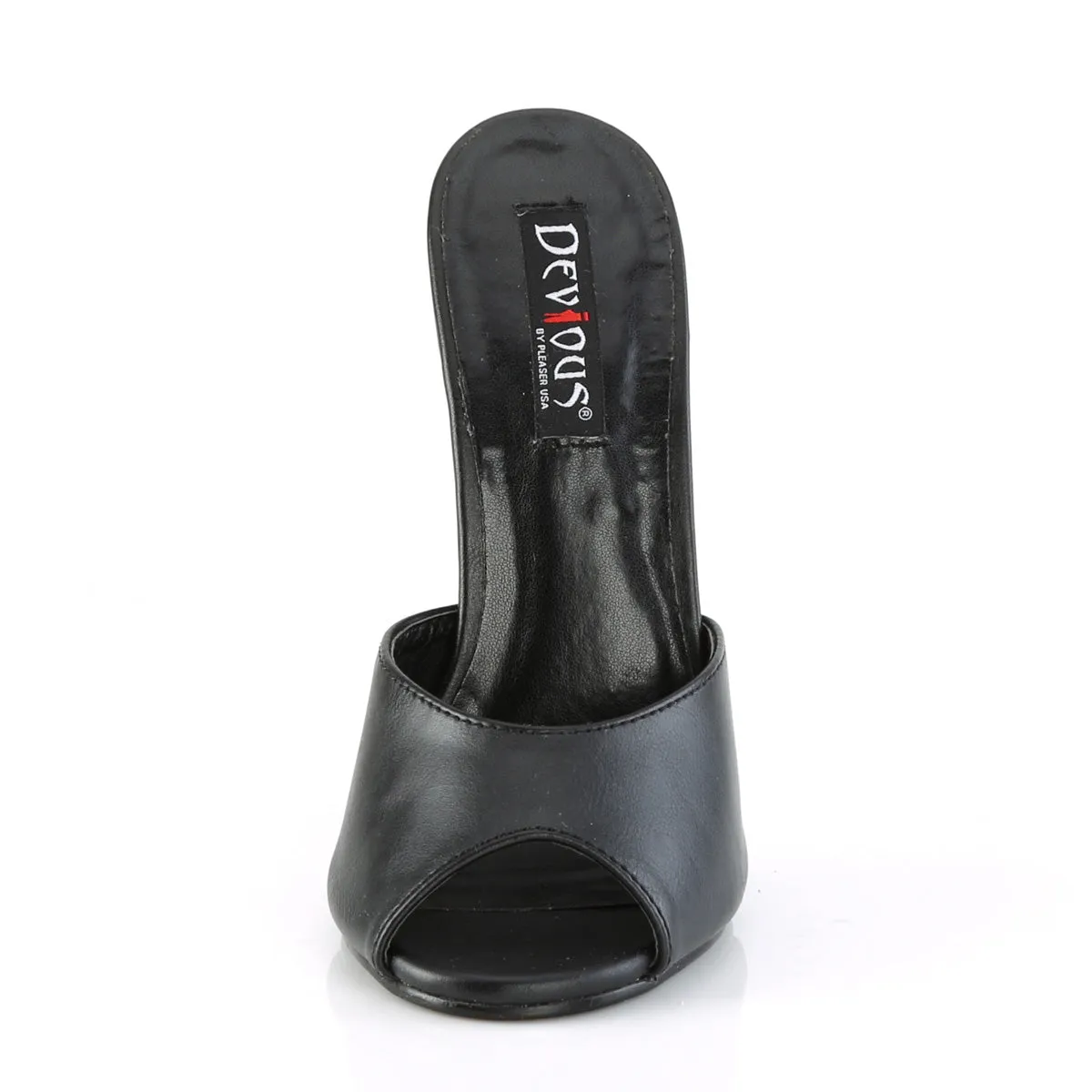 DOMINA-101  Black Faux Leather
