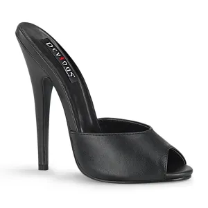 DOMINA-101  Black Faux Leather