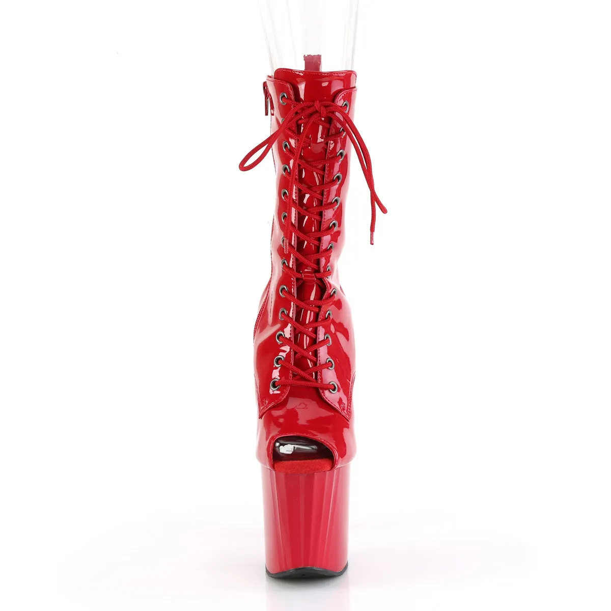 ENCHANT-1041  Red Patent/Red
