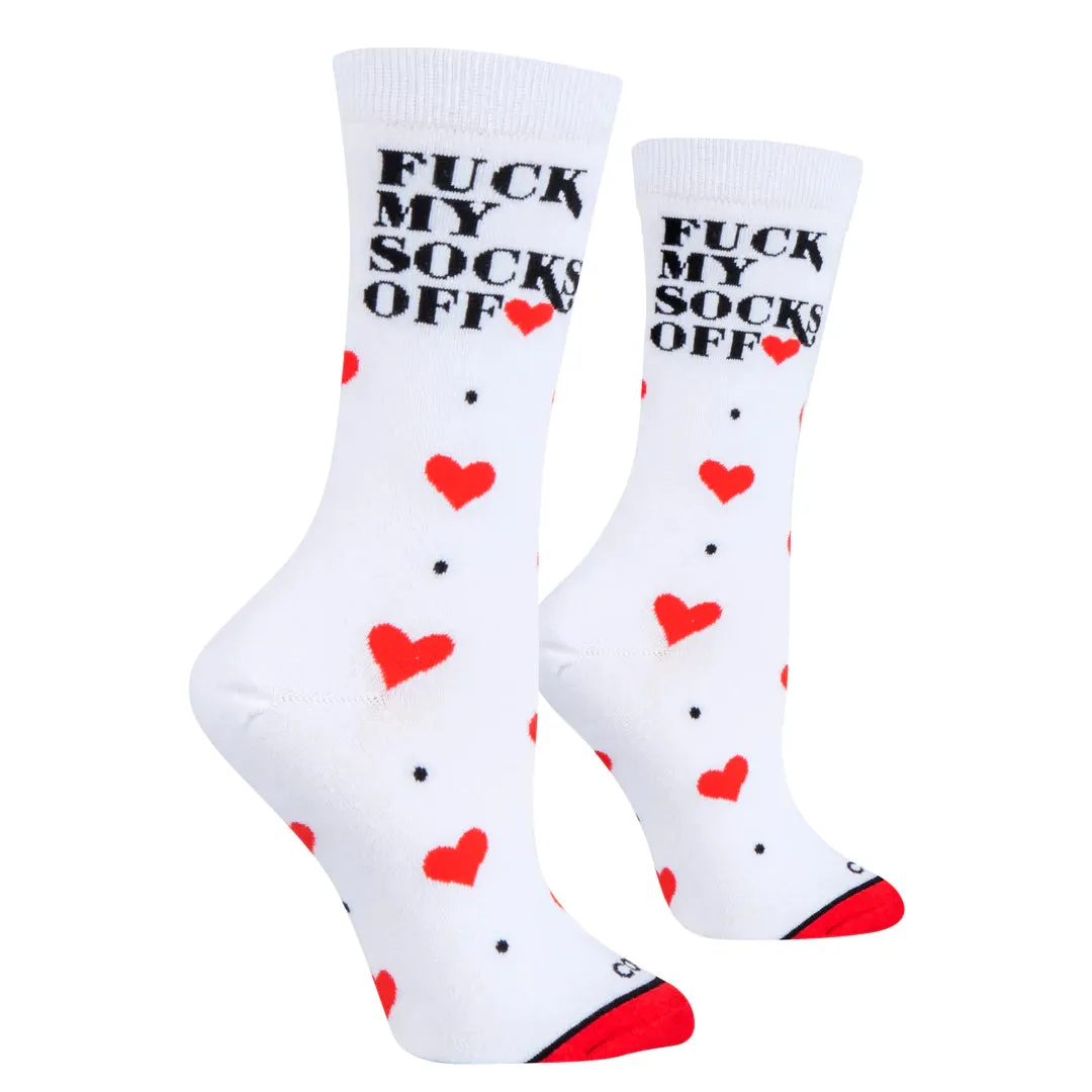 F My Socks Off Adult Woman's Socks by Odd Socks