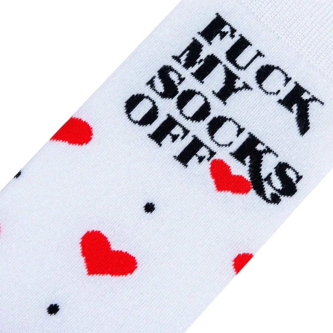 F My Socks Off Adult Woman's Socks by Odd Socks