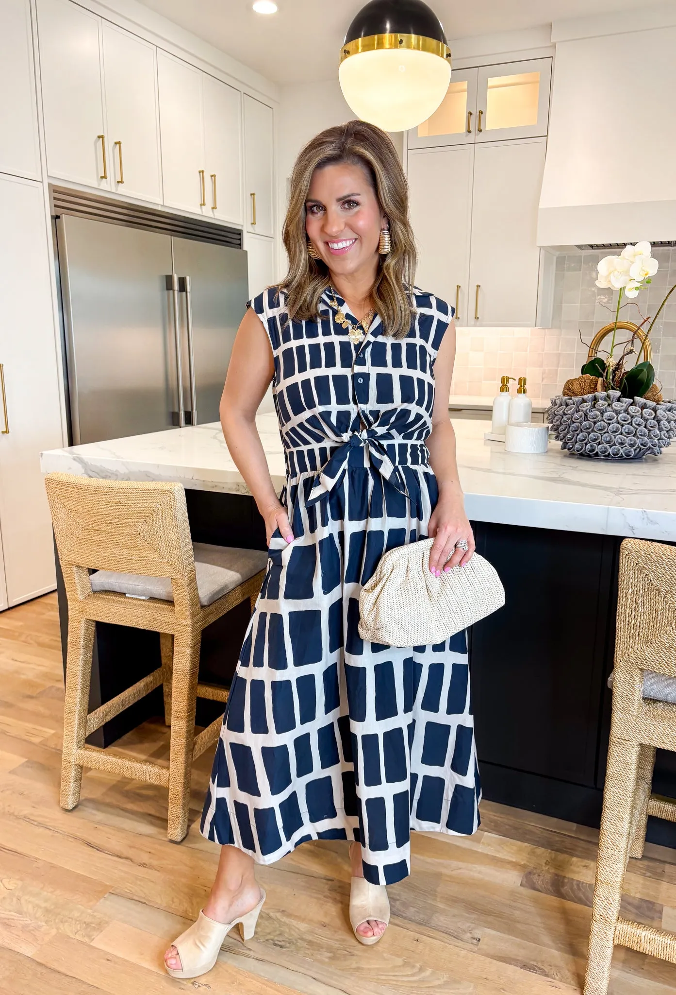 Fair & Square Midi Dress
