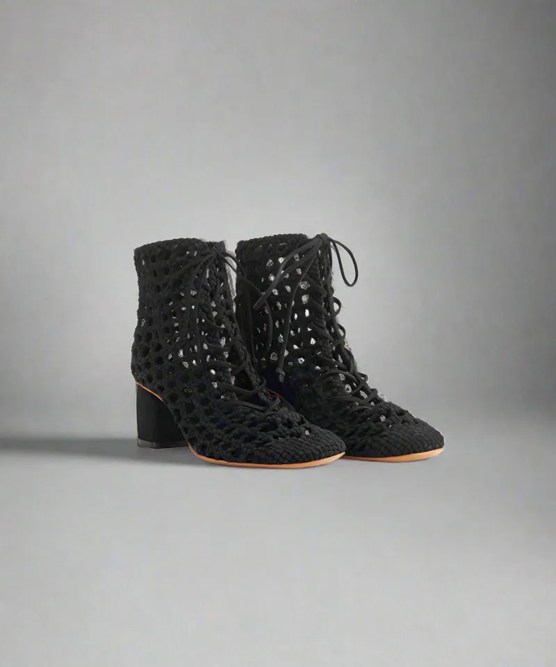 Forte Forte 9545_my shoes chic ankle boot in braided suede