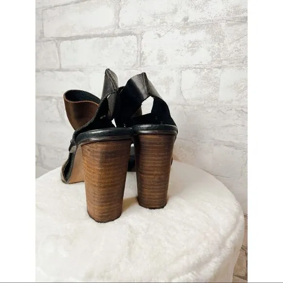 Free People Picture This Peep Toe Heel