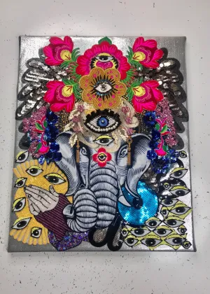 Ganesh Protective Pink Canvas
