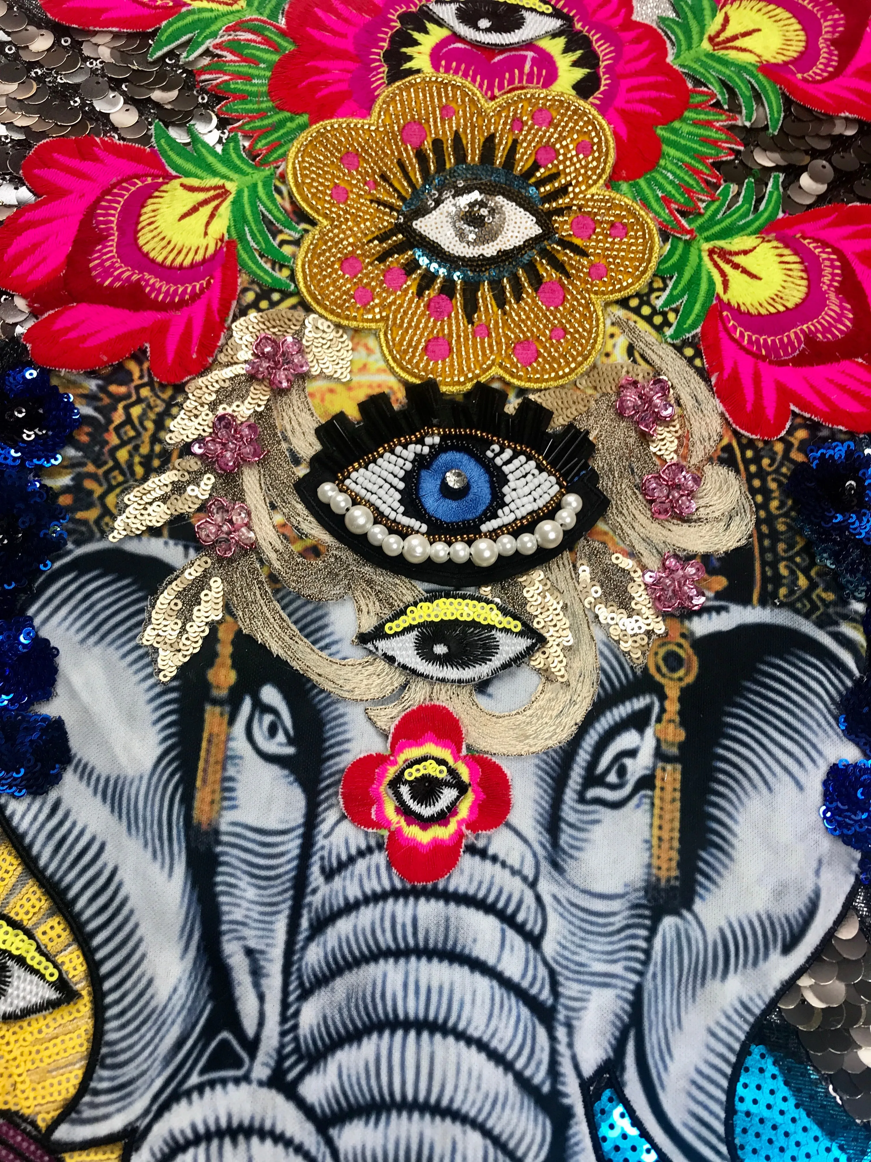 Ganesh Protective Pink Canvas