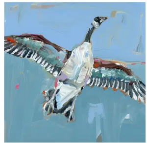 GOOSE HUNT ON PAPER