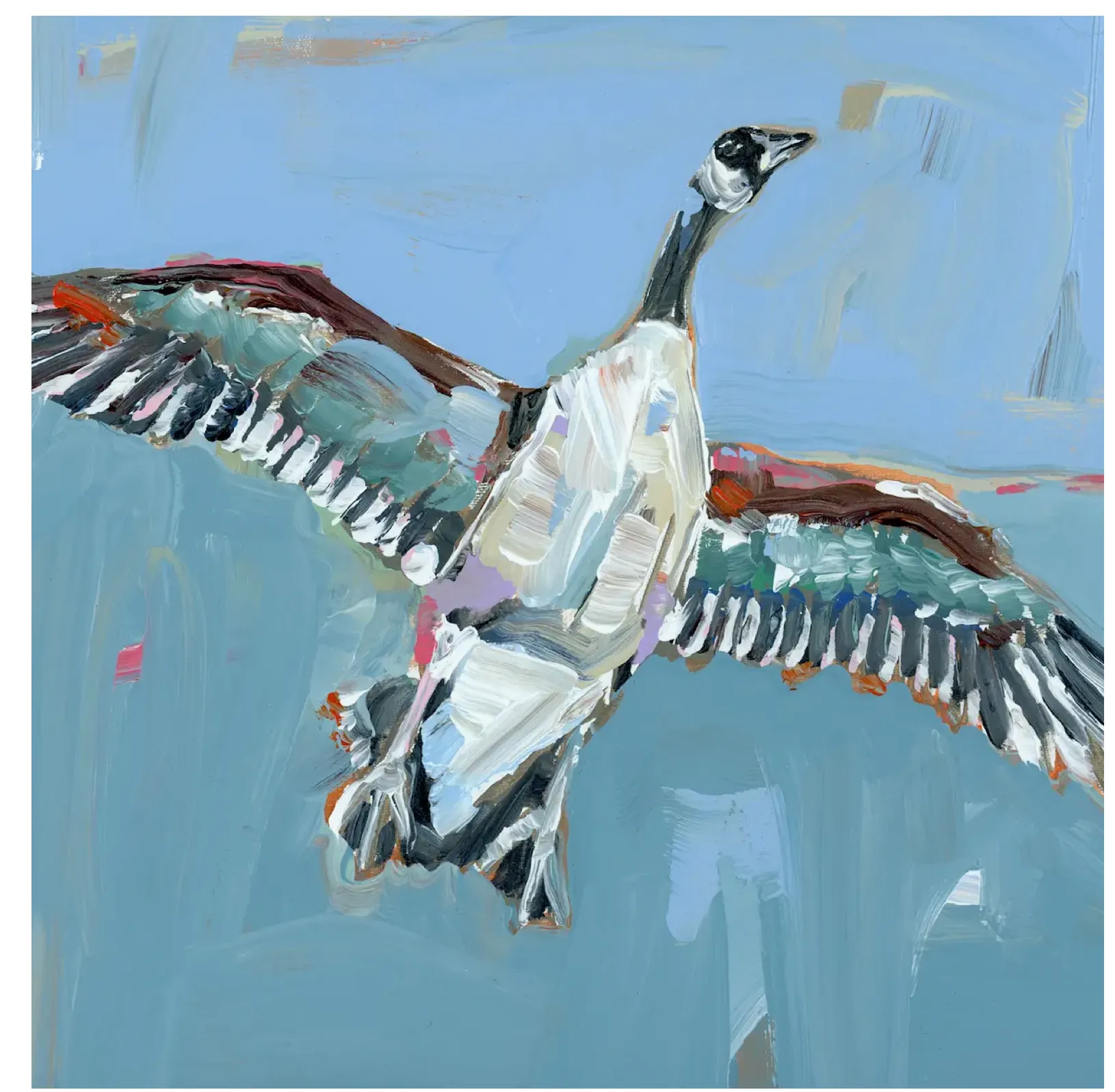 GOOSE HUNT ON PAPER