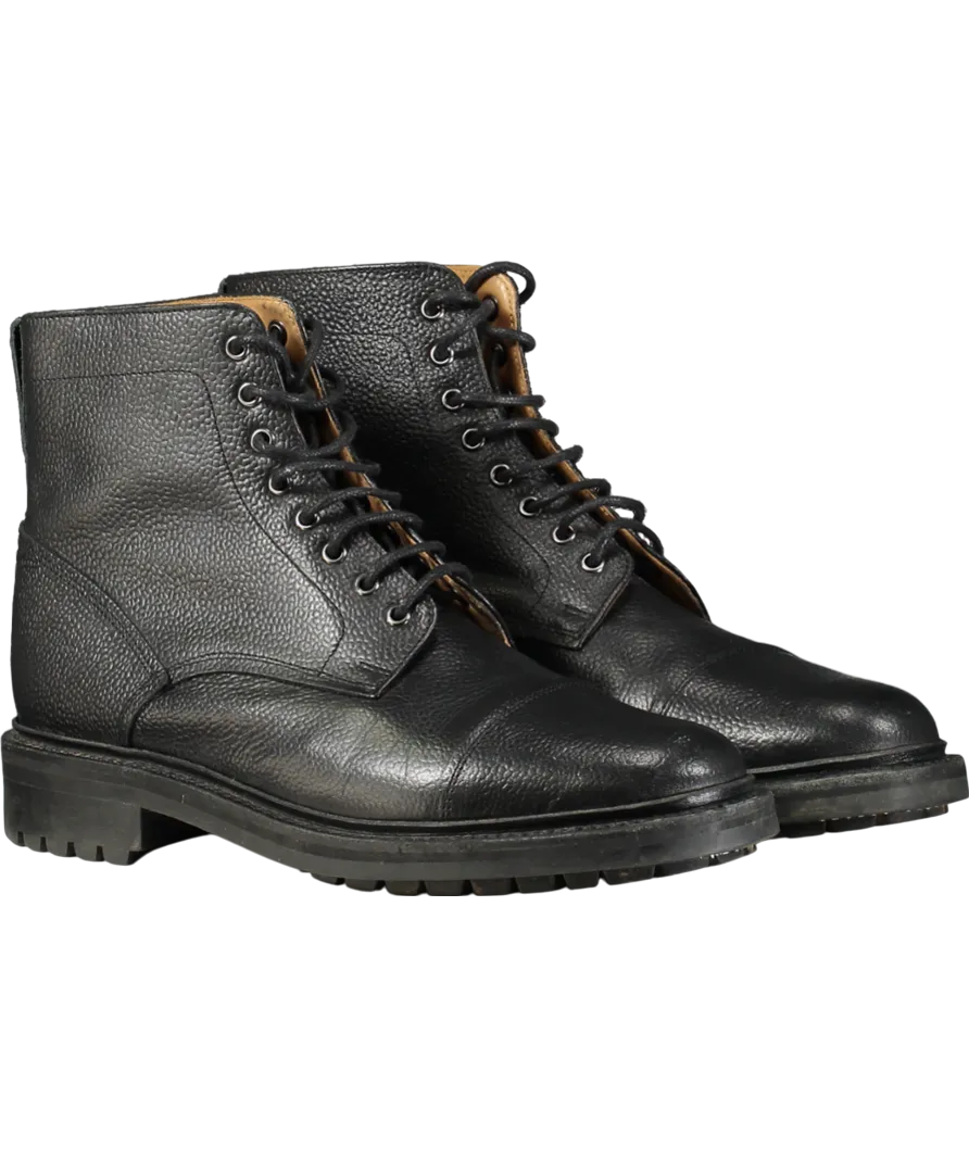 Grenson Black Tredtray Boots UK 10.5 EU 44.5 👞