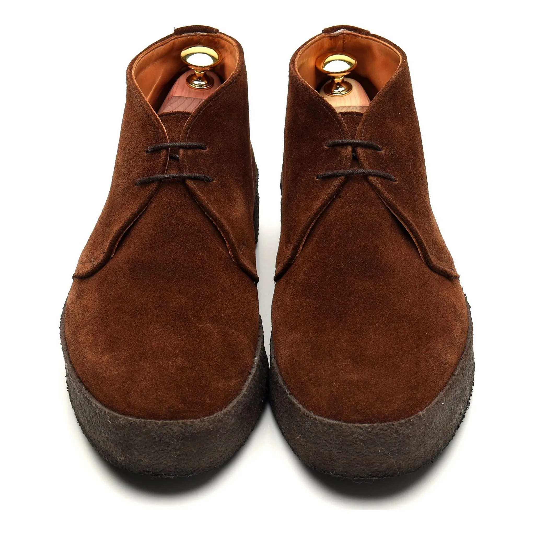 'Hi Top' Snuff Brown Suede Chukka Boot UK 7.5 F