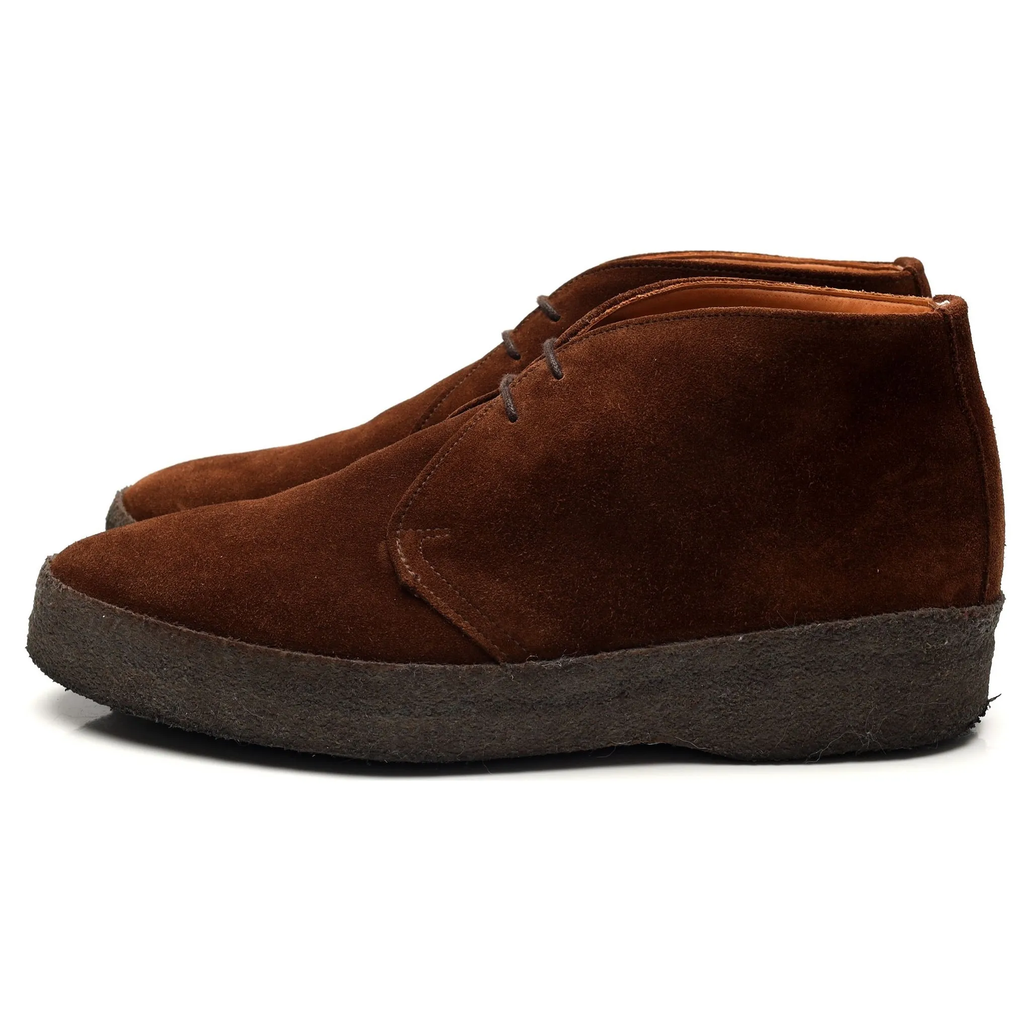 'Hi Top' Snuff Brown Suede Chukka Boot UK 7.5 F