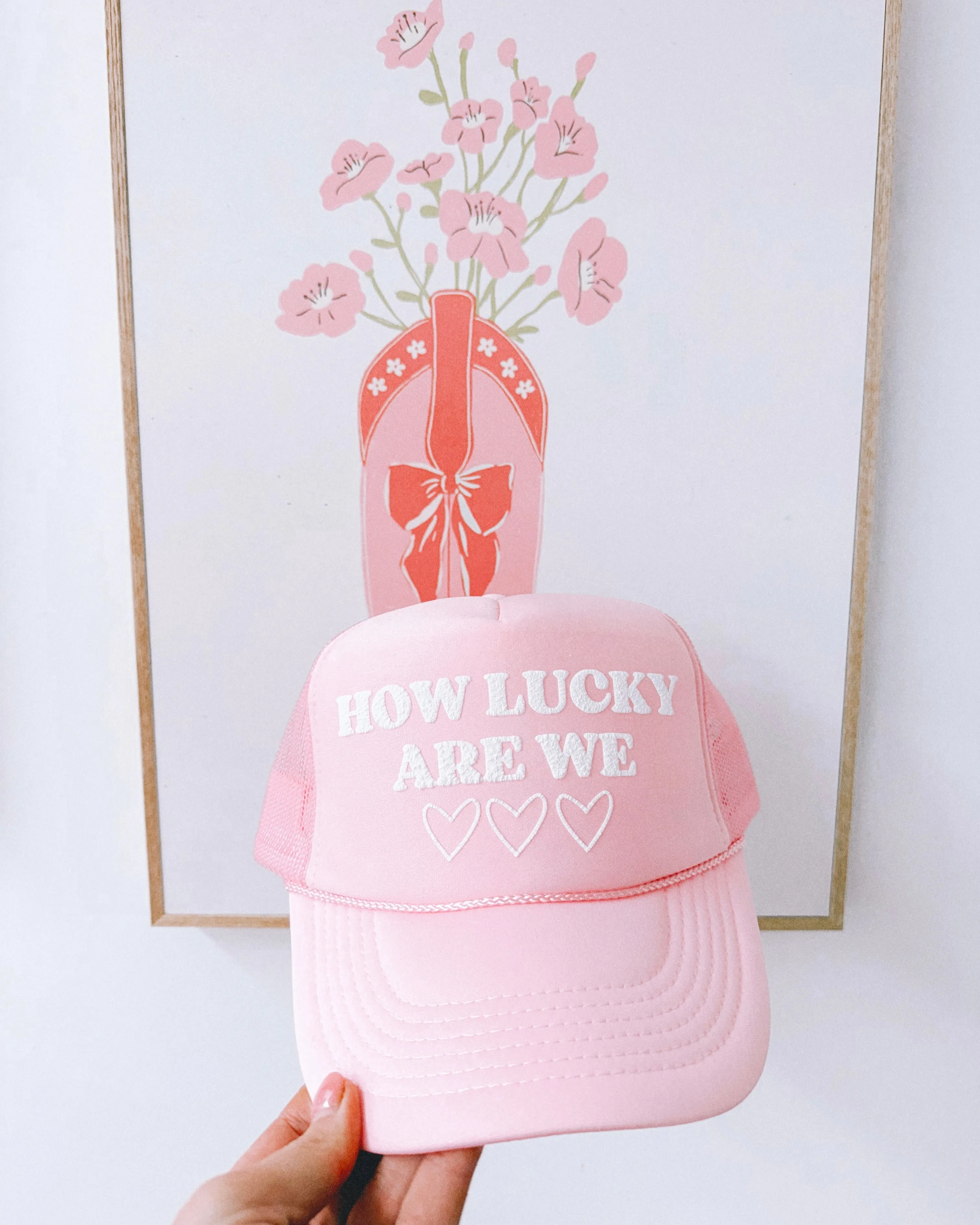 How Lucky Are We Trucker Hat