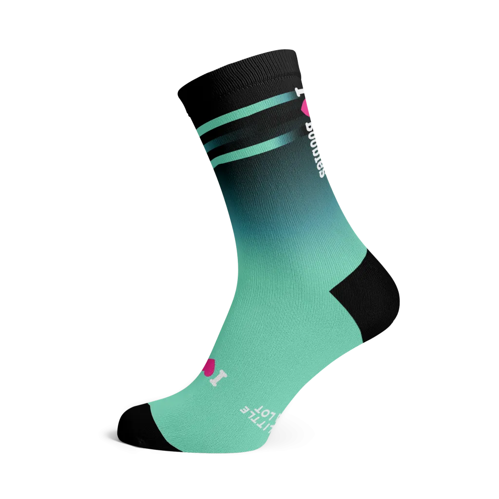 I Love Boobies After Eight Socks