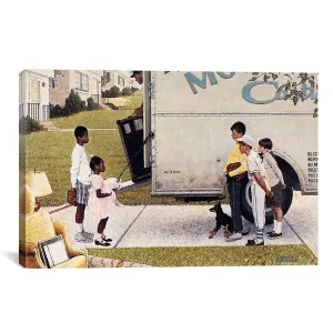 iCanvasART 1544 Moving in New Kids in The Neighborhood Canvas Print by