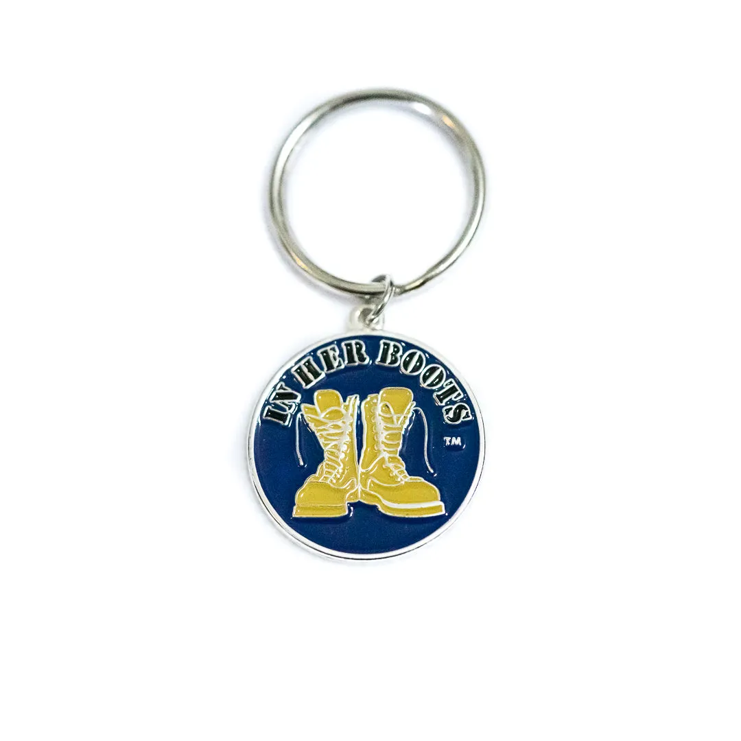 'In Her Boots' Key Chain