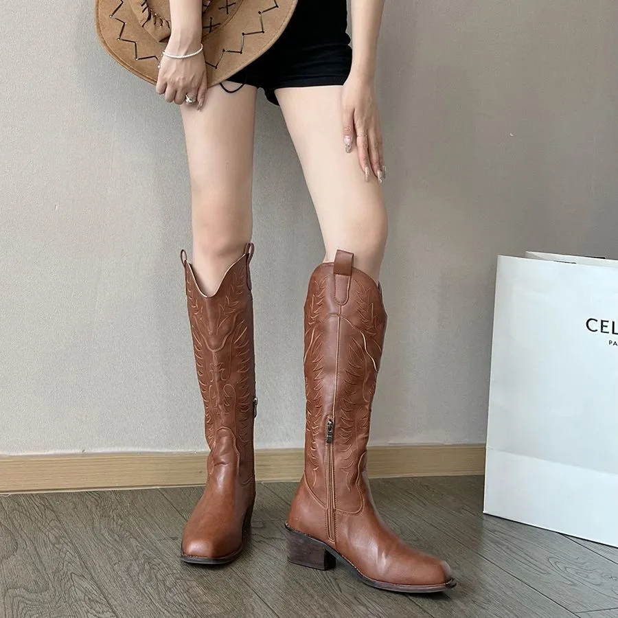 INSTOCK-Small retro fat boot