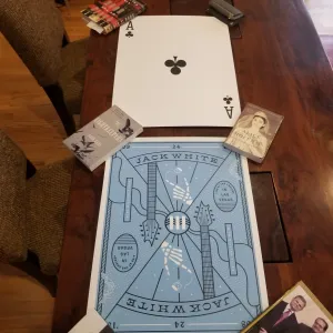 Jack White Ace of Clubs Poster Matthew Jacobson  August 24, 2018, Las Vegas