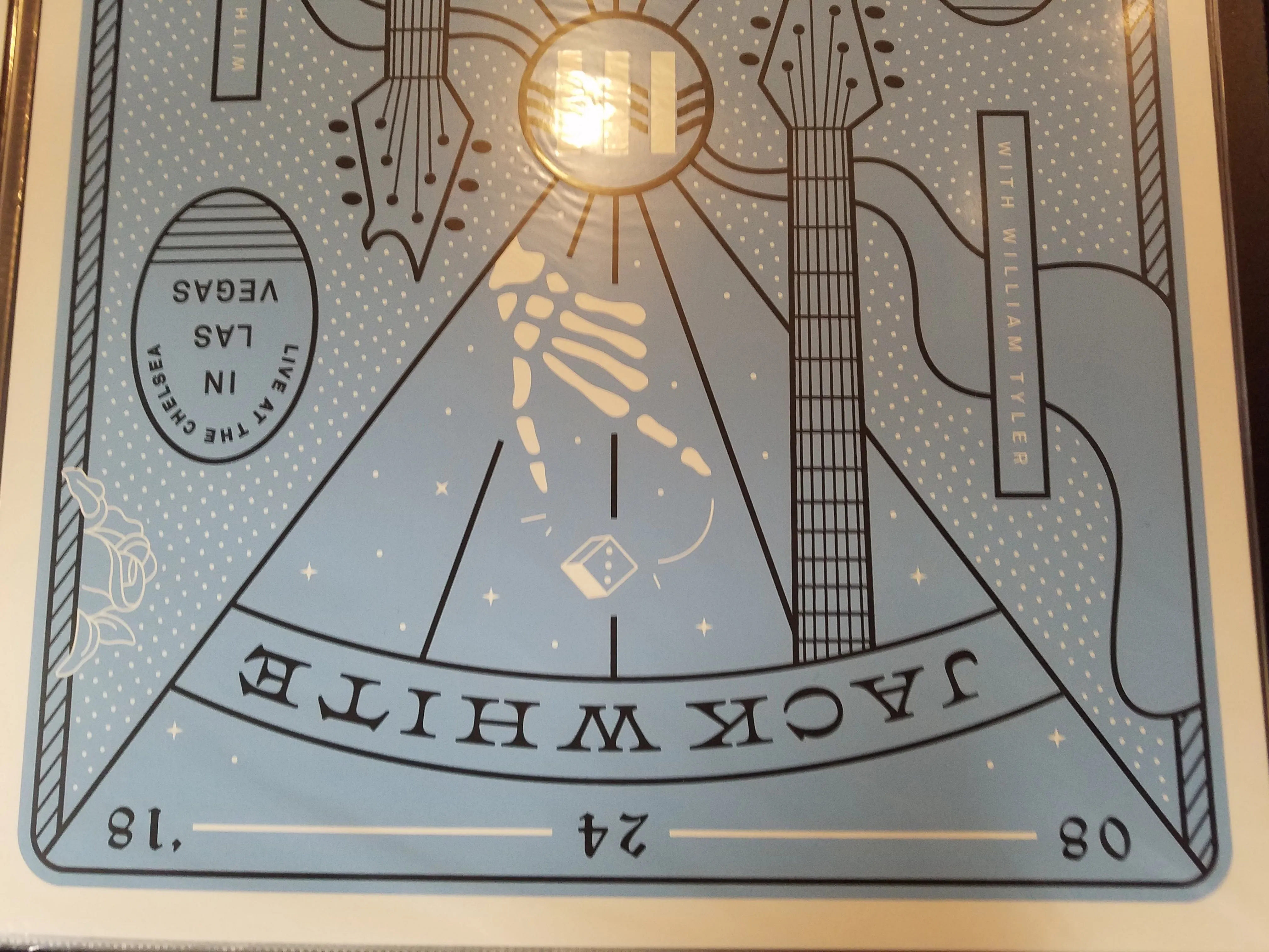 Jack White Ace of Clubs Poster Matthew Jacobson  August 24, 2018, Las Vegas