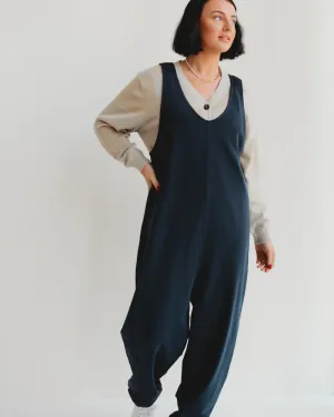 Jilly Navy Dungarees
