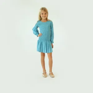 Joyous & Free Blue Dot Luna Dress