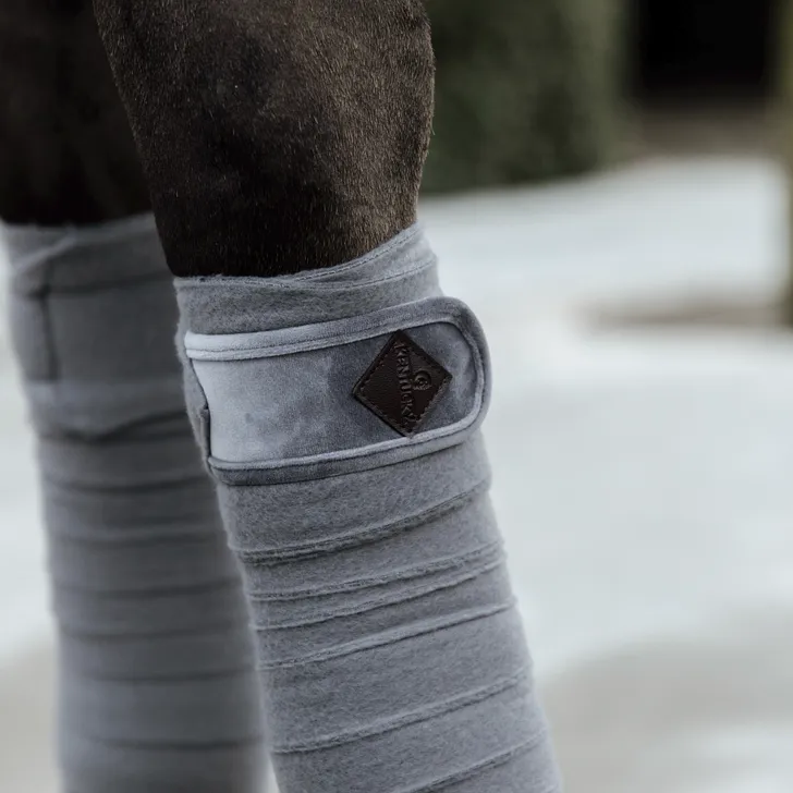 Kentucky Grey velvet Polar fleece bandages
