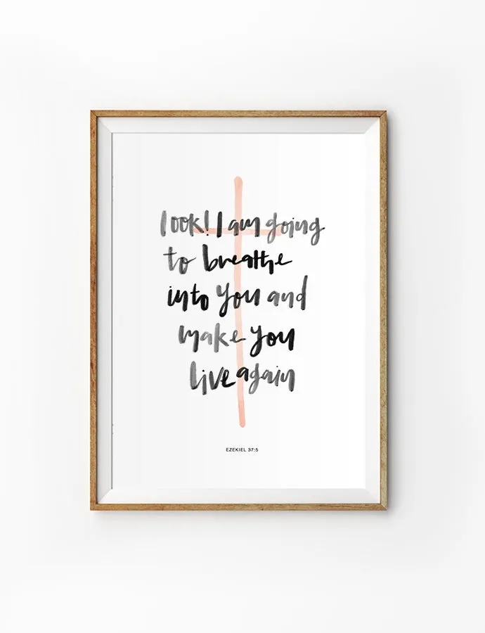 Live Again  {Poster}